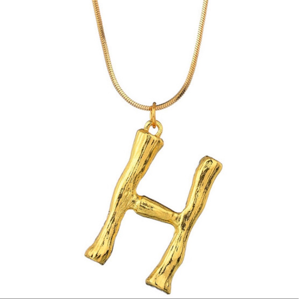 Bamboo Pendant Necklace
